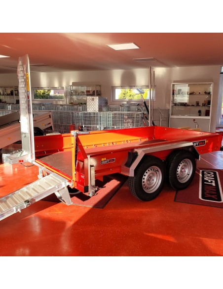 CRAFTMAX-MEGA-Baumaschinentransporter-3000Kg-Schaufelauflage-schwenkbaren-Auffahrrampen-2730kg-Nutzlast-21