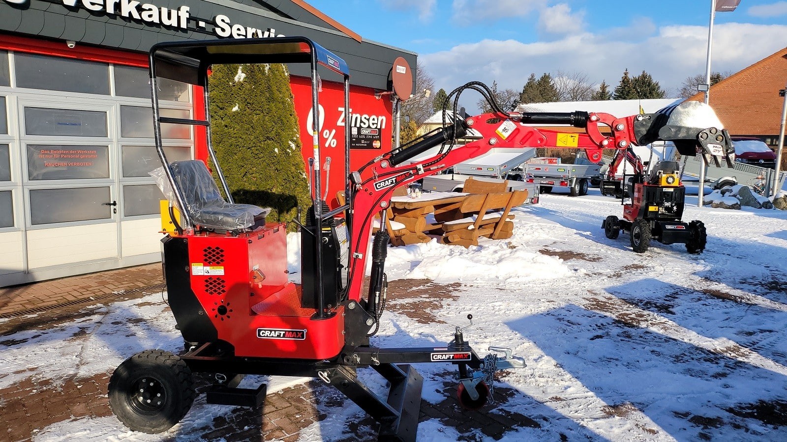 CRAFTMAX-spider-Mini-2-Rad-Schreitbagger-360°-Schwenkradius-BriggsStratton-Benzinmotor-13
