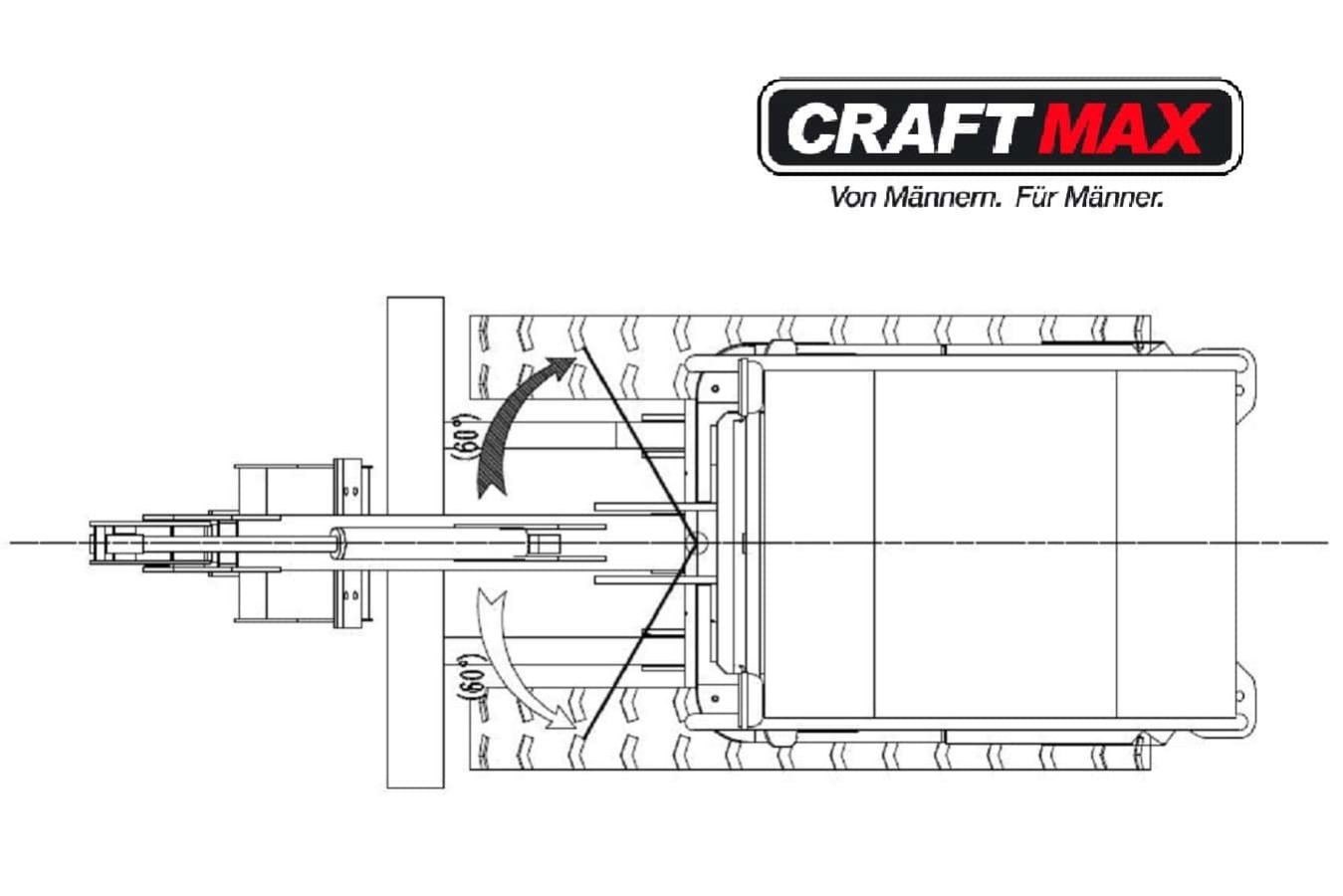Raupenbagger-0.85t-8.8KW11PS-Diesel-schwenkbarer-Baggerarm-verstellbares-Fahrwerk-1650mm-Grabtiefe