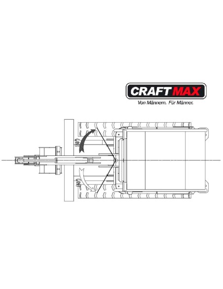 Raupenbagger-0.85t-8.8KW11PS-Diesel-schwenkbarer-Baggerarm-verstellbares-Fahrwerk-1650mm-Grabtiefe