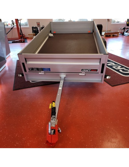 CRAFTMAX-CLEVER-Kastenanhaenger-750Kg-ungebremst-XL-Kastenprofil-Deichsel-Alu-Bordwaenden-Heck-Frontklappe-250x140x35cm-6