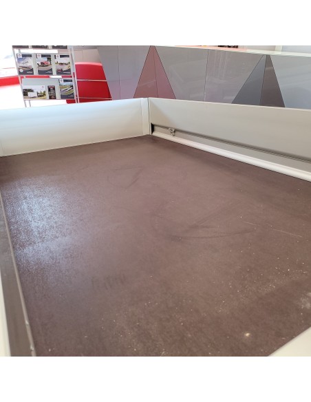 CRAFTMAX-CLEVER-Kastenanhaenger-750Kg-ungebremst-XL-Kastenprofil-Deichsel-Alu-Bordwaenden-Heck-Frontklappe-250x140x35cm-5