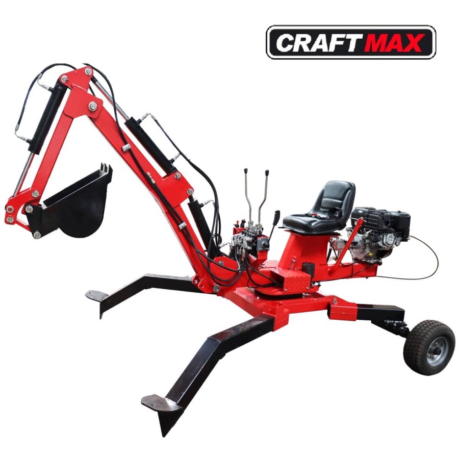 CRAFTMAX-Super-Spider-2-Rad-Schreitbagger-mit-Benzinmotor-Oelkuehler-560kg-1