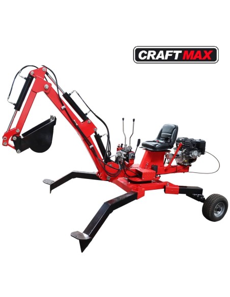CRAFTMAX-Super-Spider-2-Rad-Schreitbagger-mit-Benzinmotor-Oelkuehler-560kg-1