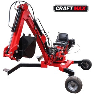 CRAFTMAX-Super-Spider-2-Rad-Schreitbagger-mit-Benzinmotor-Oelkuehler-560kg-1 2