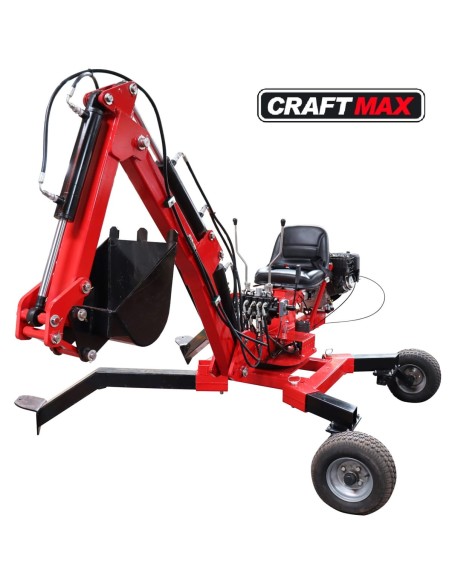CRAFTMAX-Super-Spider-2-Rad-Schreitbagger-mit-Benzinmotor-Oelkuehler-560kg-3