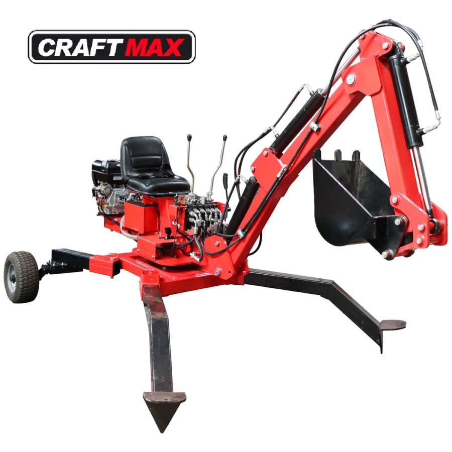 CRAFTMAX-Super-Spider-2-Rad-Schreitbagger-mit-Benzinmotor-Oelkuehler-560kg-2