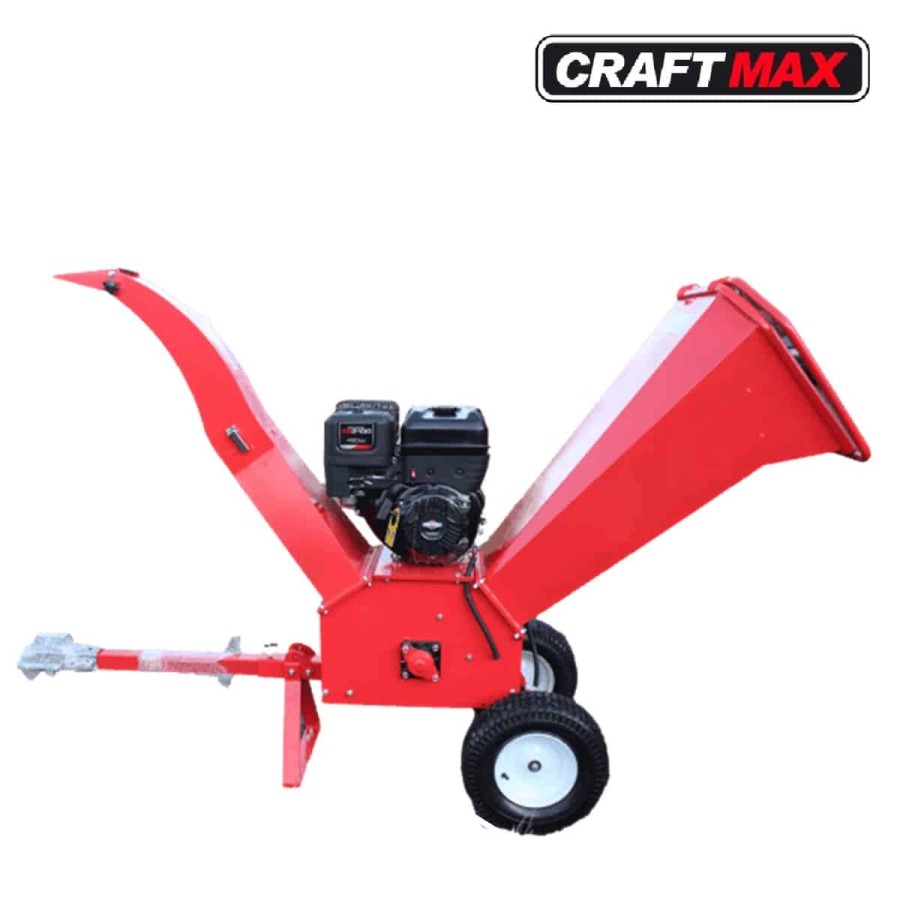 CRAFTMAX-Profi-HaeckslerSchredder-fuer-Weich-und-Hartholz-15-PS-Benzinmotor-1