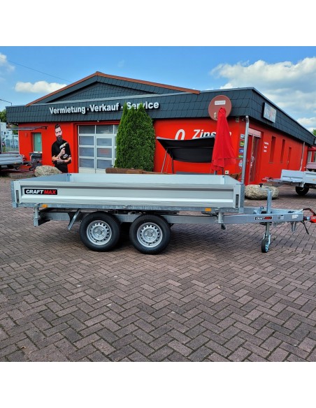 CRAFTMAX-BOSS-Dreiseitenkipper-2.600Kg-ALU-Bordwaende-Stahlboden-pumpless-Hydraulik-Akku-Schrauber-306x175x30cm-3