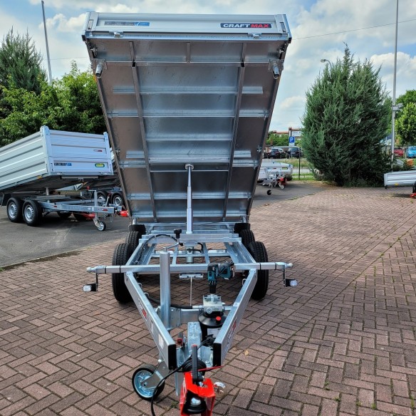 CRAFTMAX-BOSS-Dreiseitenkipper-2.600Kg-ALU-Bordwaende-Stahlboden-pumpless-Hydraulik-Akku-Schrauber-306x175x30cm-11