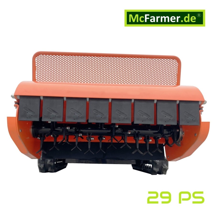 McFARMER-Ferngesteuerter-Maehroboter-Schlegelmaeher-23-PS-Maehbreite-86-cm-Maeher-mit-Fernbedienung-Controller-2