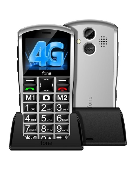 Seniorenhandy-mit-grossen-Tasten-24-Zoll-Farbdisplay-SOS-Notruffunktion-Taschenlampe-2MP-Kamera-Stereo-Lautsprecher-Zeittaste-1
