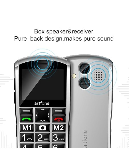 Seniorenhandy-mit-grossen-Tasten-24-Zoll-Farbdisplay-SOS-Notruffunktion-Taschenlampe-2MP-Kamera-Stereo-Lautsprecher-Zeittaste-6