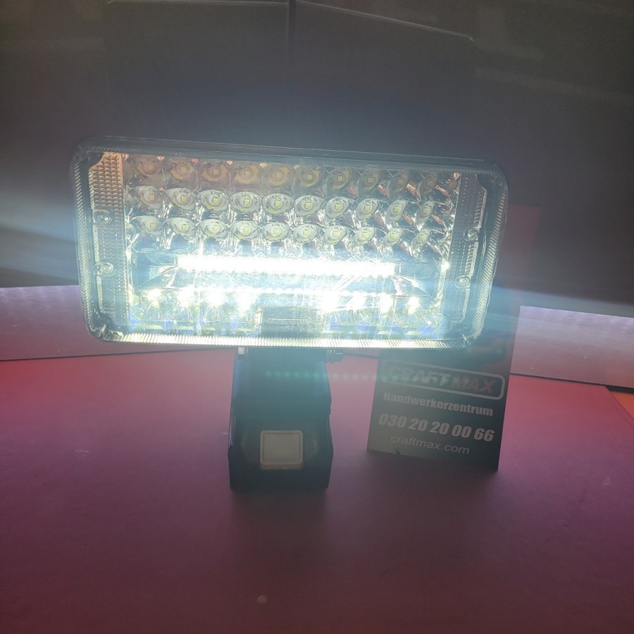 90-Watt-LED-Scheinwerfer-Weitstrahler-Baustrahler-Lichtstrom-5400-Lumen-passend-fuer-MAKITA-18V-Lithium-Ionen-Akkus-10