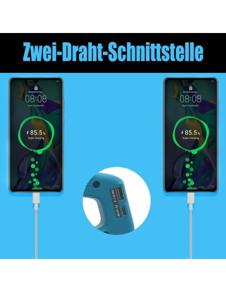 90-Watt-LED-Scheinwerfer-Weitstrahler-Baustrahler-Lichtstrom-5400-Lumen-passend-fuer-MAKITA-18V-Lithium-Ionen-Akkus-6