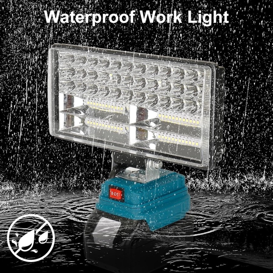 100-Watt-LED-Scheinwerfer-Weitstrahler-Baustrahler-Lichtstrom-8000-Lumen-passend-fuer-MAKITA-18V-Lithium-Ionen-Akkus-6