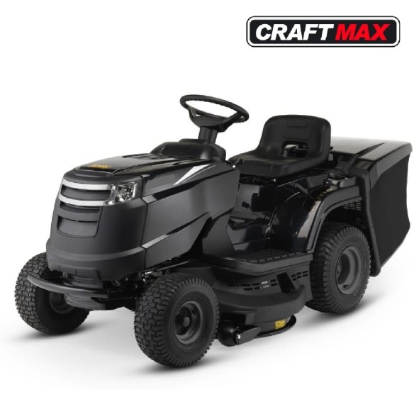 CRAFTMAX-Benzin-Gartentraktor-STIGA-Motor-432-cc-72-kW-Hydrostatischer-Fahrantrieb-Schnittbreite-98-cm-Ernte-und-Mulchmodus-LED-