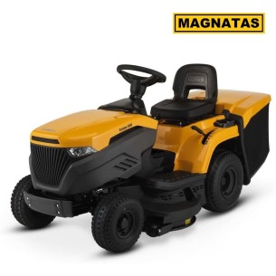 MAGNATAS-Benzin-Rasentraktor-452-ccm-Motor-98-cm-Maehwerk-bis-zu-4.000-m²-240-l-Fangsack-Mulchkit-1 2