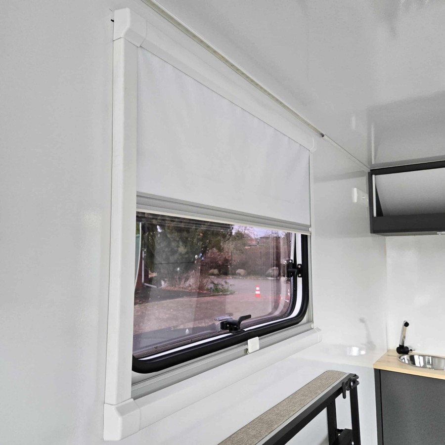 CRAFTMAX-OffRoad-Camping-Anhaenger-1300kg-Einachs-3.00x1.50x1.80m-mit-Klappe-nach-oben-Fenster-Tuer-100kmh-19