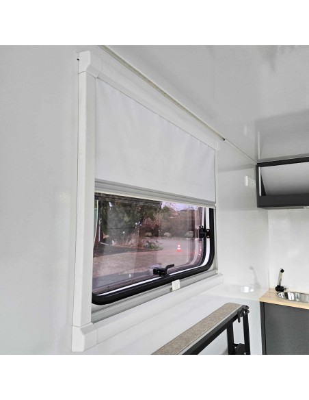 CRAFTMAX-OffRoad-Camping-Anhaenger-1300kg-Einachs-3.00x1.50x1.80m-mit-Klappe-nach-oben-Fenster-Tuer-100kmh-19