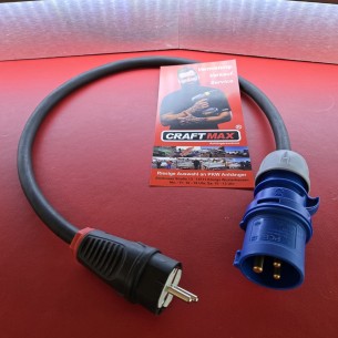 Camping-CEE-ADAPTER-Schuko-Stecker-MENNEKES-Kupplung-230V-fuer-Caravan-Boot-3x25mm²-H07RN-F-16A 2