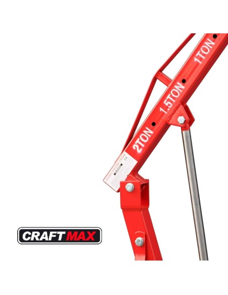 CRAFTMAX-LiftUP-2000kg-hydraulischer-Werkstattkran-zusammenklappbar-3