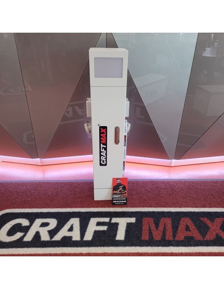 CRAFTMAX-Energiesaeule-mit-4-Steckdosen-220V-16A-Edelstahlgehaeuse-mit-LED-Beleuchtung-Smart-Payment-H-100cm-1