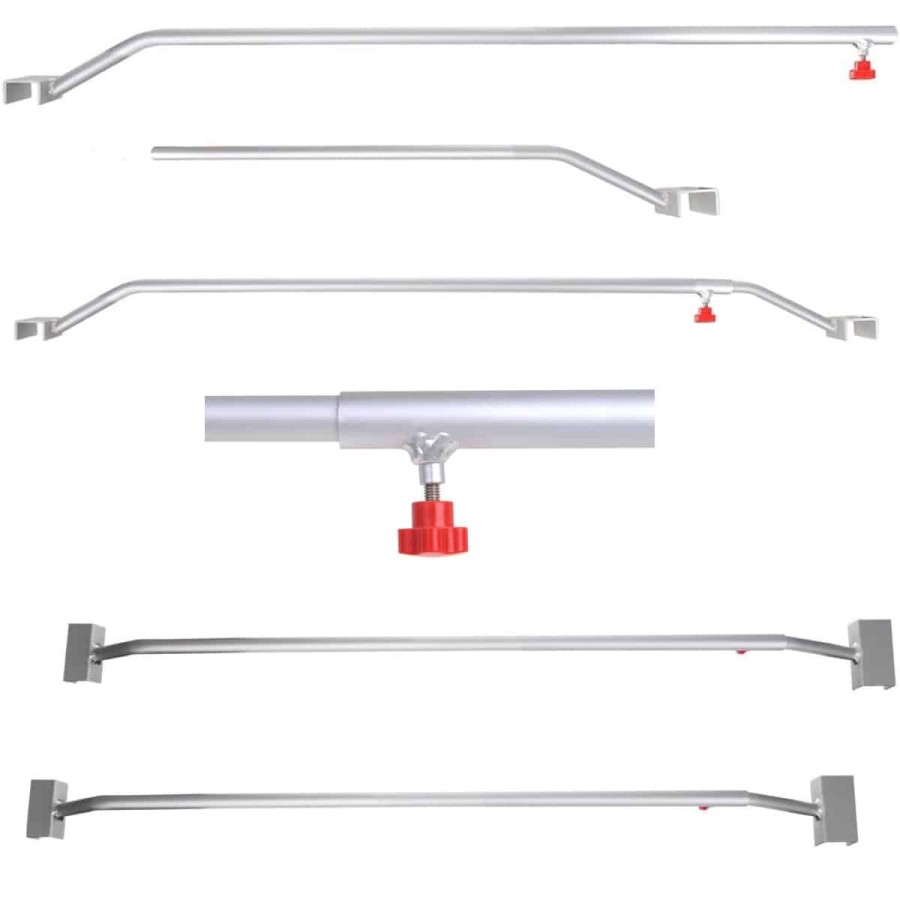 ALU-Querbuegel-130-bis-204cm-U-Halter-Knaufschraube-Planenstuetze-fuer-PKW-Anhaenger-2