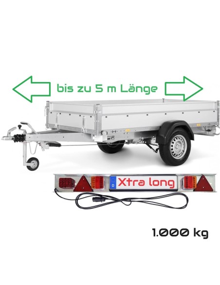 CRAFTMAX-PKW-Anhaenger-verlaengerbar-bis-5-Meter