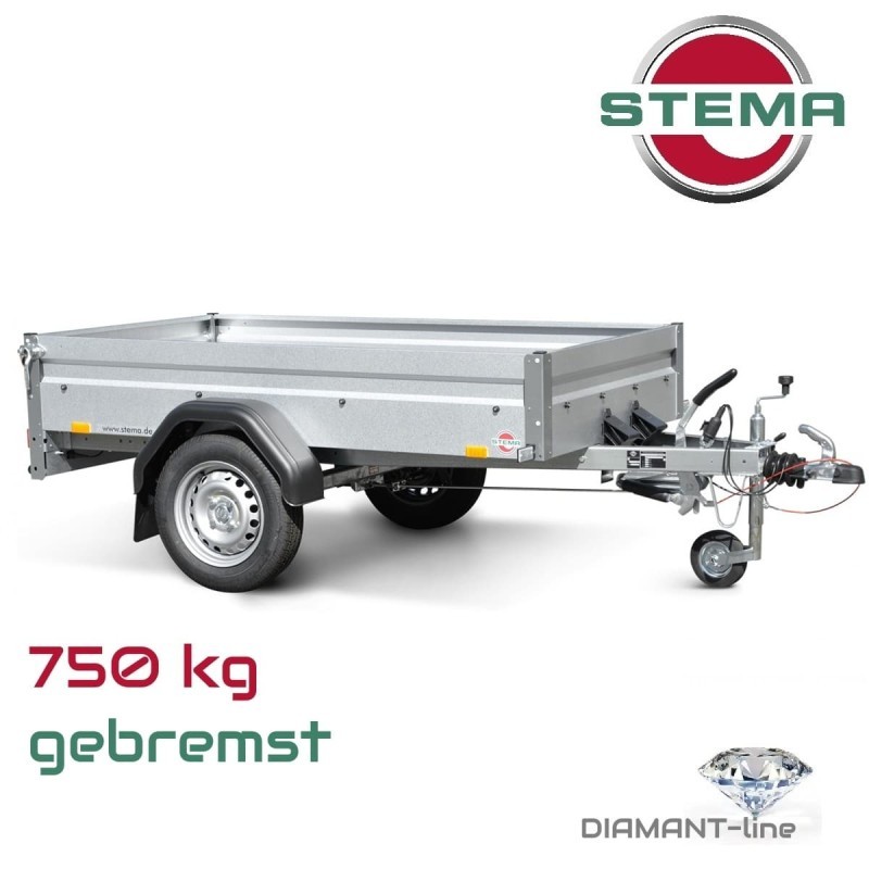 STEMA-750kg-gebremst-Kastenanhaenger-2.01×1.08x0.35m-100kmh-Zulassung
