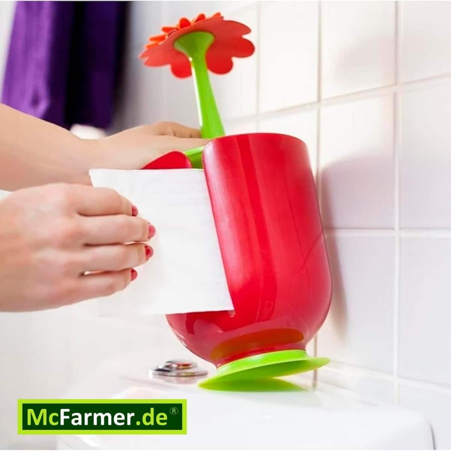 Flower-Power-Spass-Toilettenpapierhalter-in-Form-einer-Blume-von-McFarmer