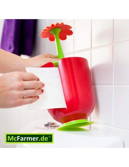 Flower-Power-Spass-Toilettenpapierhalter-in-Form-einer-Blume-von-McFarmer
