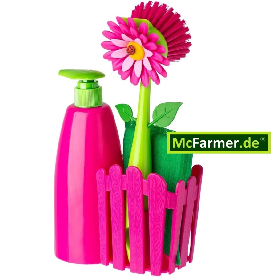 Pink-Flower-Power-Kuechen-Barbie-in-Form-einer-Blume
