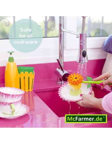 Fun-Flower-Power-Kuechen-Oranizer-in-Form-einer-Blume