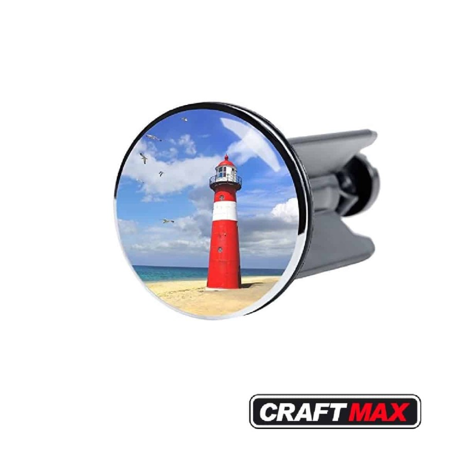 Waschbeckenstoepsel-Leuchtturm-hochwertige-Qualitaet-Elegantes-Design
