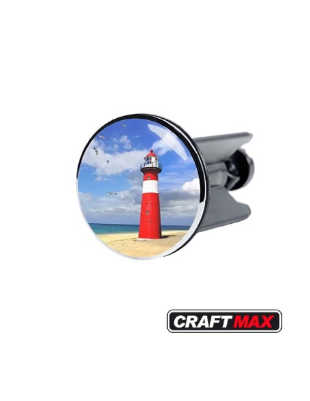 Waschbeckenstoepsel-Leuchtturm-hochwertige-Qualitaet-Elegantes-Design