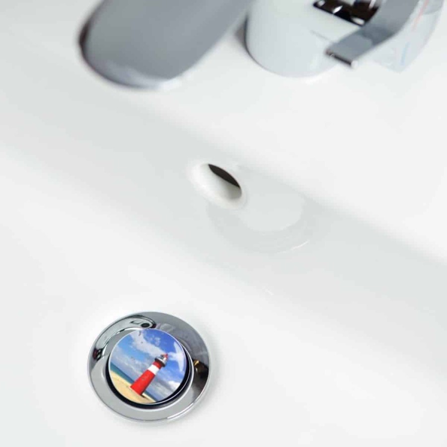 Abflussstoepsel-Leuchtturm-hochwertige-Qualitaet-Elegantes-Design