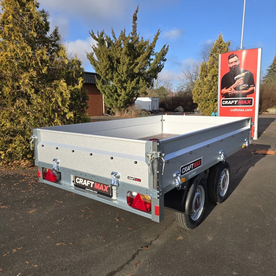 CRAFTMAX-Diamant-line-1500kg-Tandem-Pritschen-Hochlader-251x153x35cm-5