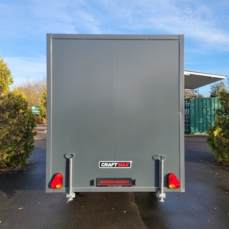 CRAFTMAX-Verkaufsanhaenger-750KG-2.97×1.95×2.18m-Thermo-Sandwichpanele-mit-seitlicher-Verkaufsklappe-Stuetzen-3