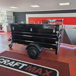 Black-Serie-850-Kastenanhaenger-2.01×1.08x0.90m-zusaetzliche-Bordwand-Deckel-Fahrradtraeger-gebremst-100kmh-1 2