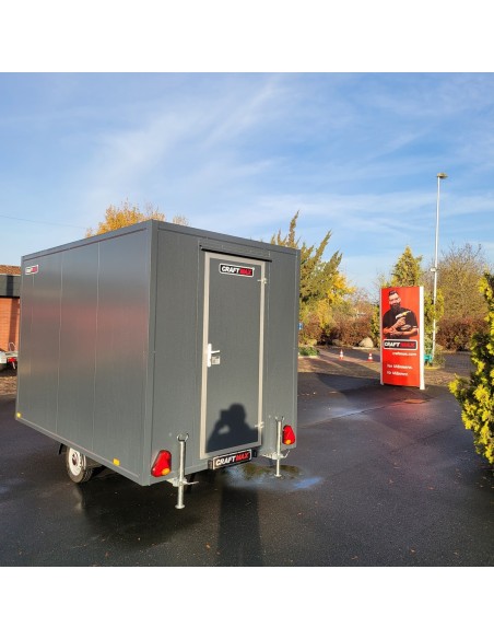 CRAFTMAX-Bauwagen-1350-Thermo-Sandwichpanele-3.95x2.41x2.17m-gebremst-2-Fenster-Tuer-9