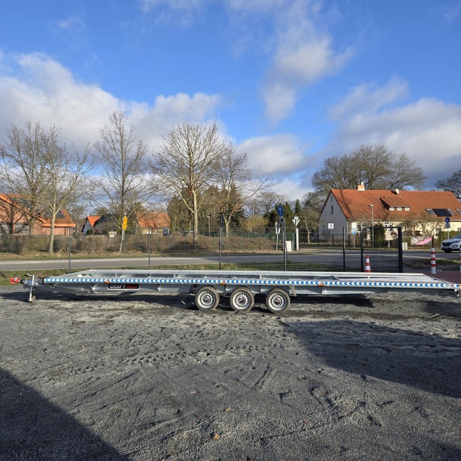 CRAFTMAX-3500-XXL-Fahrzeugtransporter-8.50x2.18m-mit-250cm-ALU-Auffahrschienen-Ersatzrad-V-Deichsel-gebremst-1