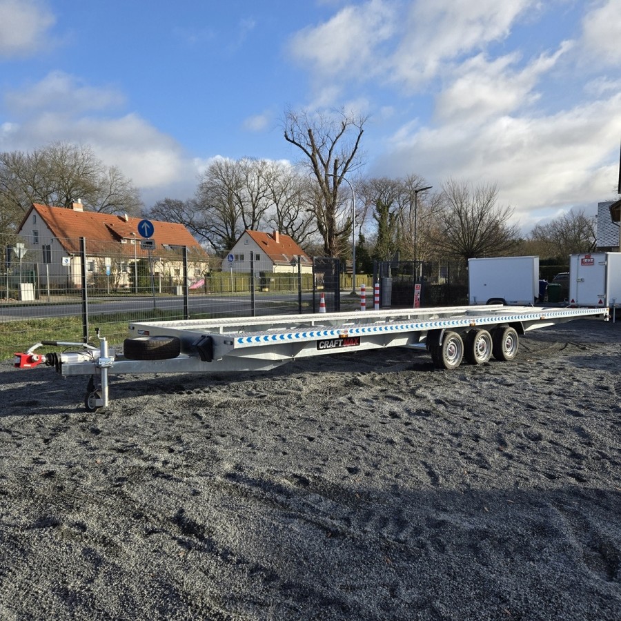 CRAFTMAX-3500-XXL-Fahrzeugtransporter-8.50x2.18m-mit-250cm-ALU-Auffahrschienen-Ersatzrad-V-Deichsel-gebremst-2