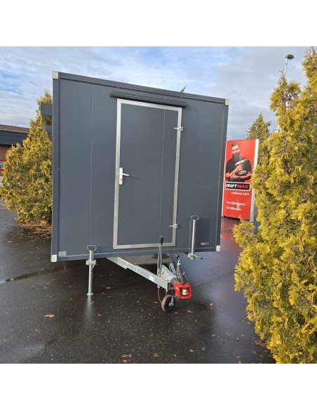 CRAFTMAX-Bauwagen-1350-Thermo-Sandwichpanele-3.95x2.41x2.17m-gebremst-2-Fenster-Tuer-7