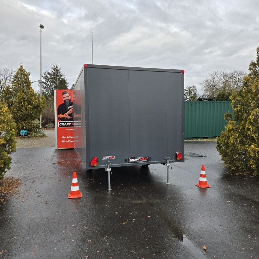 CRAFTMAX-Bauwagen-1350-Thermo-Sandwichpanele-3.95x2.41x2.17m-gebremst-2-Fenster-Tuer-2