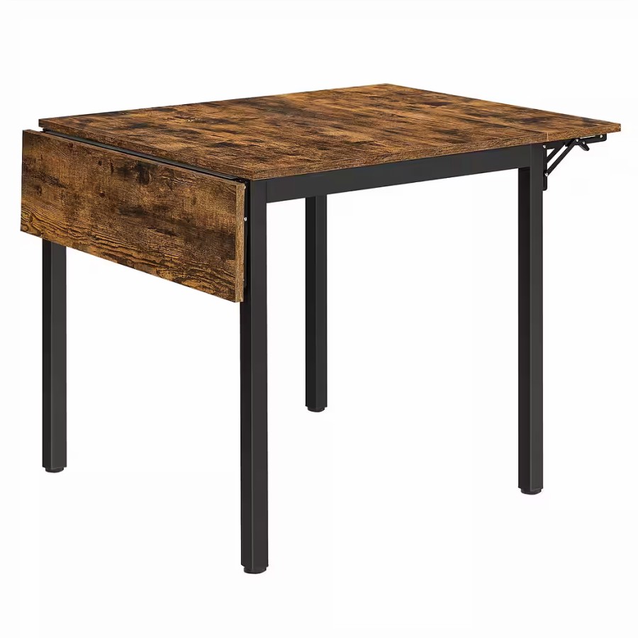 Tiny-Hause-Esstisch-klappbarer-Kuechentisch-fuer-2-4-Personen-ideal-fuer-kleine-Raeume-Vintagebraun-1