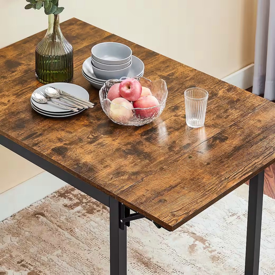 Tiny-Hause-Esstisch-klappbarer-Kuechentisch-fuer-2-4-Personen-ideal-fuer-kleine-Raeume-Vintagebraun-9