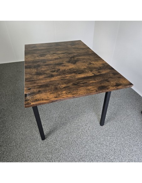 Tisch-mit-klappbaren-Seitenteilen-braun-4