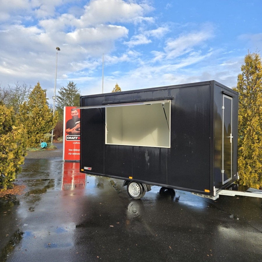 Verkaufsanhaenger1350kg-gebremst-3.95x1.99x2.18m-Thermo-Sandwichpanele-mit-grosser-Verkaufsklappe-Stuetzen-5