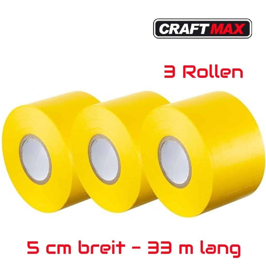 PVC-Isolierband-braun-5cm-breit-33m-lang-extrem-strapazierfaehiges-selbstklebendes-Isolierband-zum-Schutz-Buendeln-Reparieren-vo